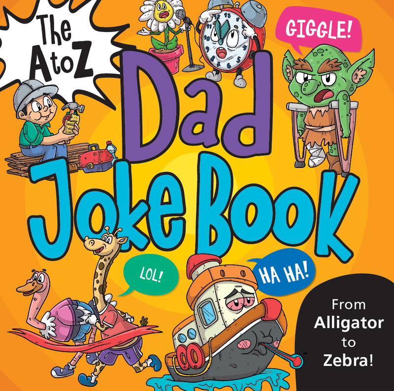 The A to Z Dad Joke Book cover