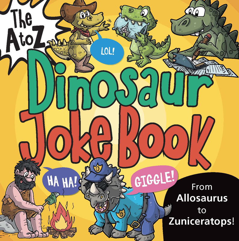 The A to Z Dinosaur Joke Book cover