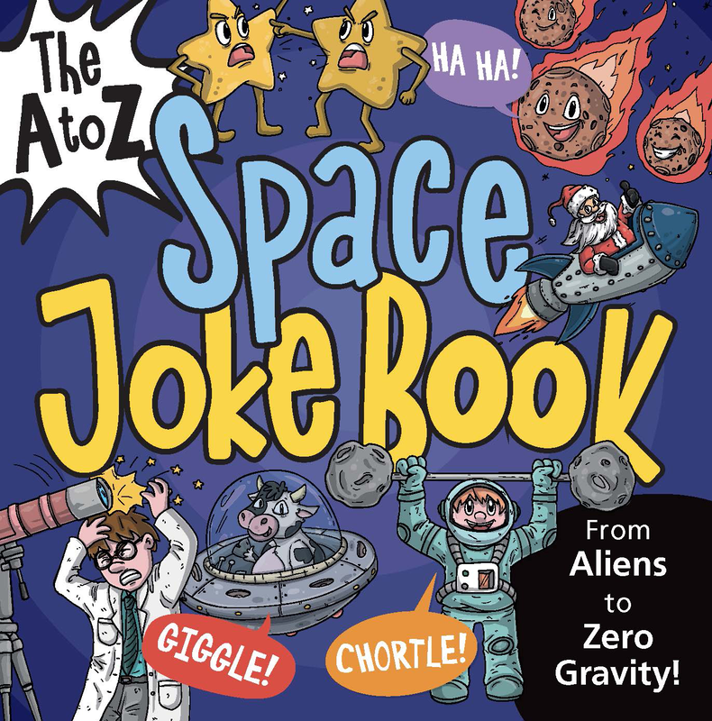 The A to Z Space Joke Book cover