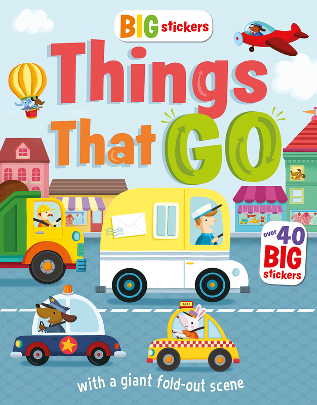 Big Stickers: Things That Go cover