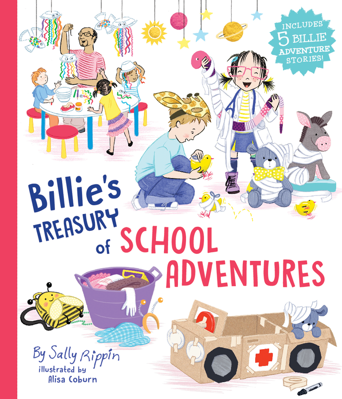 Billie's Treasury of School Adventures cover