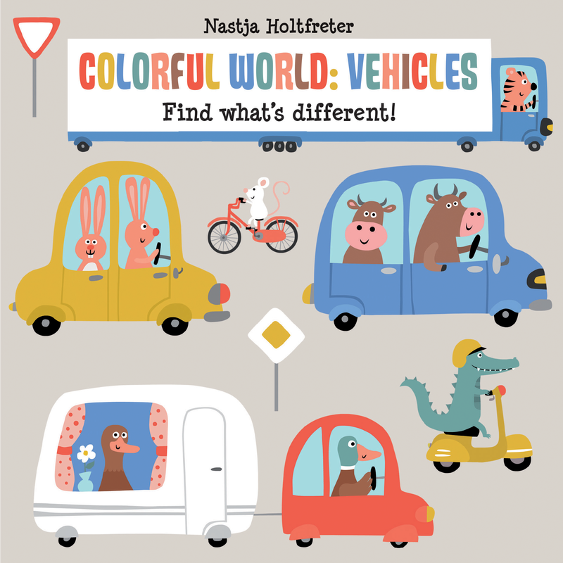 Colorful World: Vehicles book cover