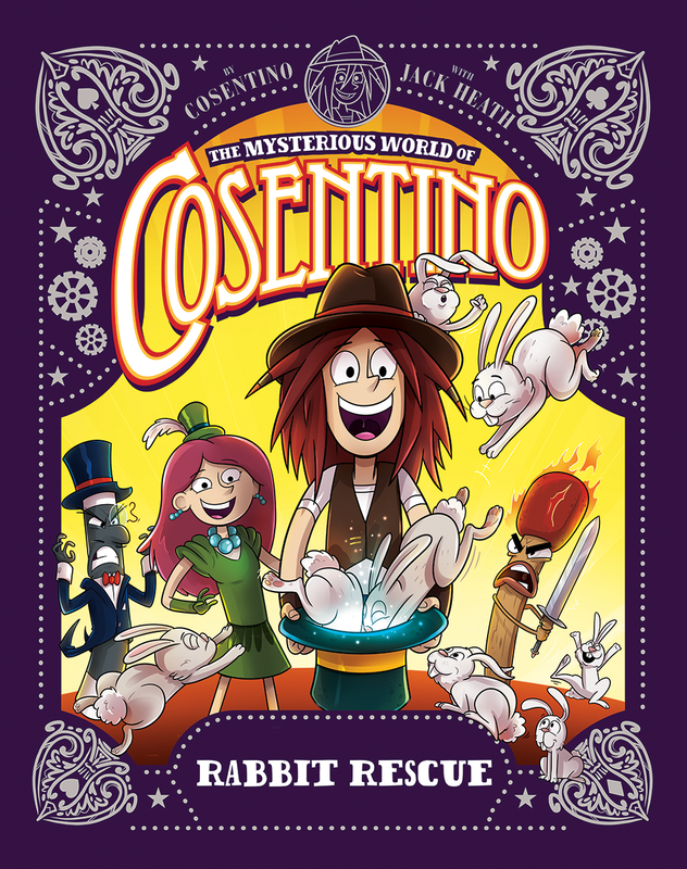 The Mysterious World of Cosentino: Rabbit Rescue book cover