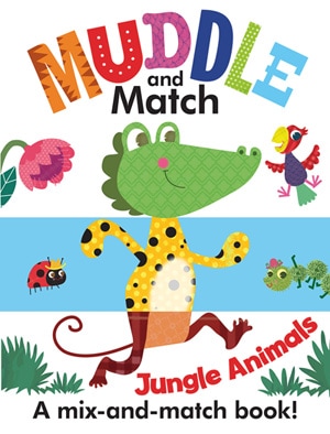 Muddle and Match Jungle Animals book cover