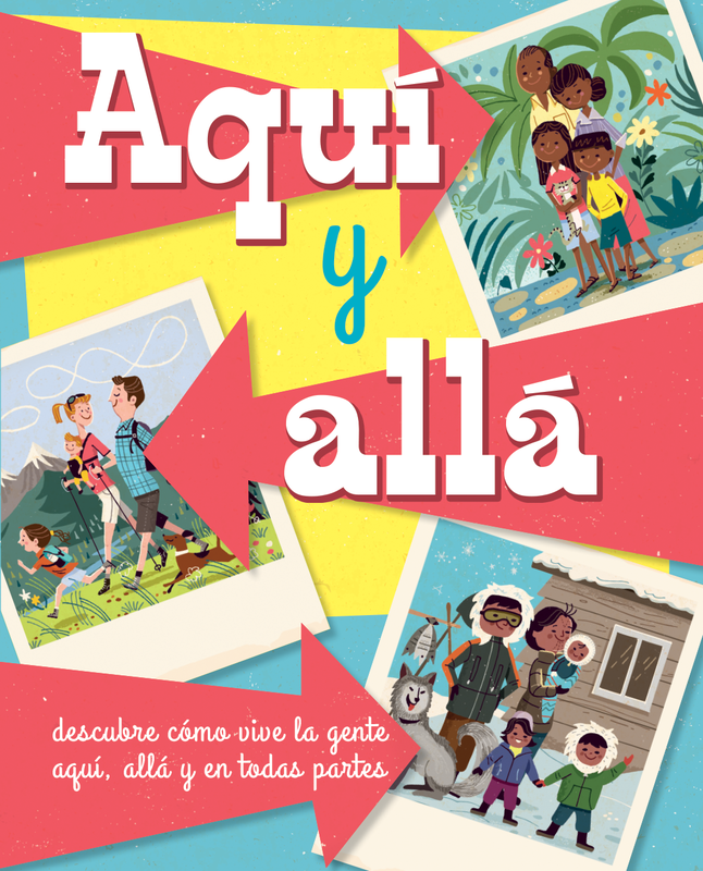 AQUÍ Y ALLÁ book cover