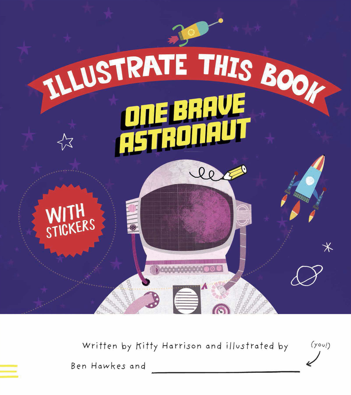 Illustrate this Book: One Brave Astronaut cover