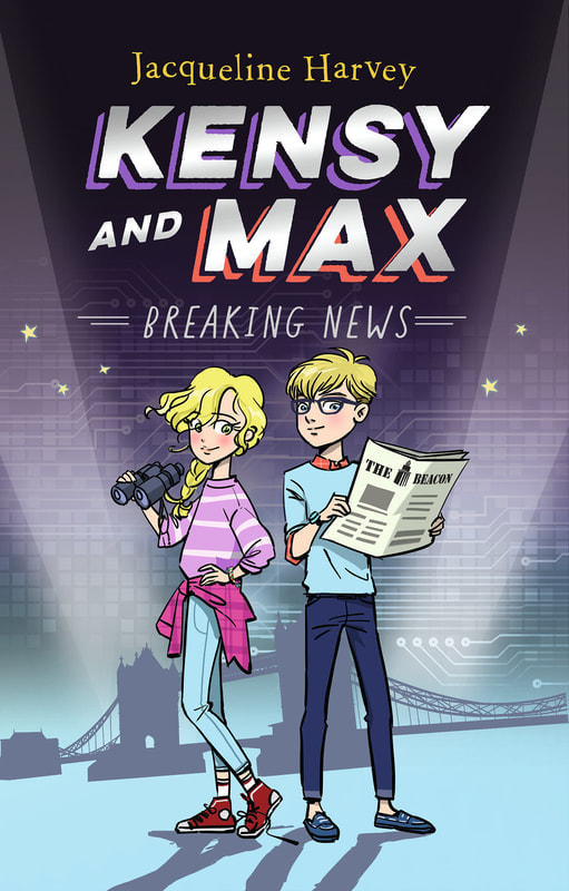 Kensy and  Max: Breaking News cover