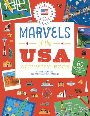 Celebrate the States: Marvels of the USA Activity Book cover