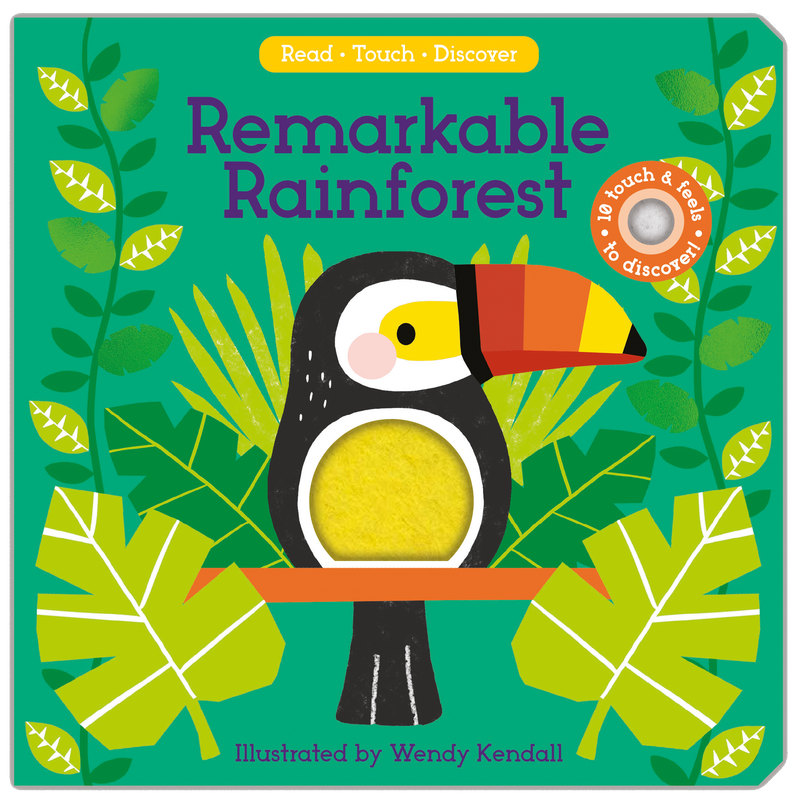 Read, Touch, Discover: Remarkable Rainforest cover