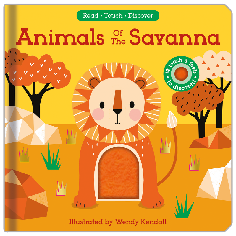 Read, Touch, Discover: Animals of the Savanna cover