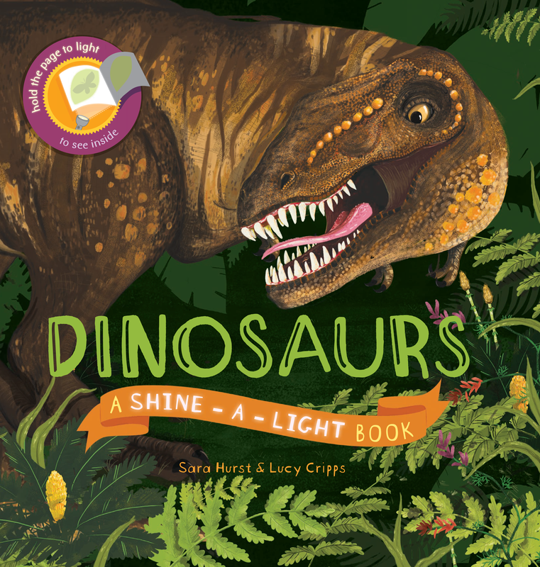 Shine-a-Light Dinosaurs book cover