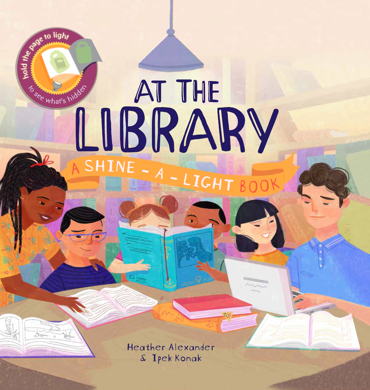Shine-a-Light At the Library book cover
