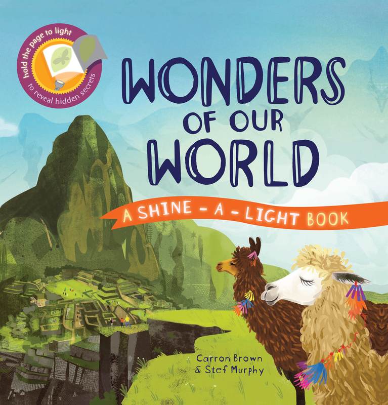 Shine-a-Light Wonders of Our World book cover
