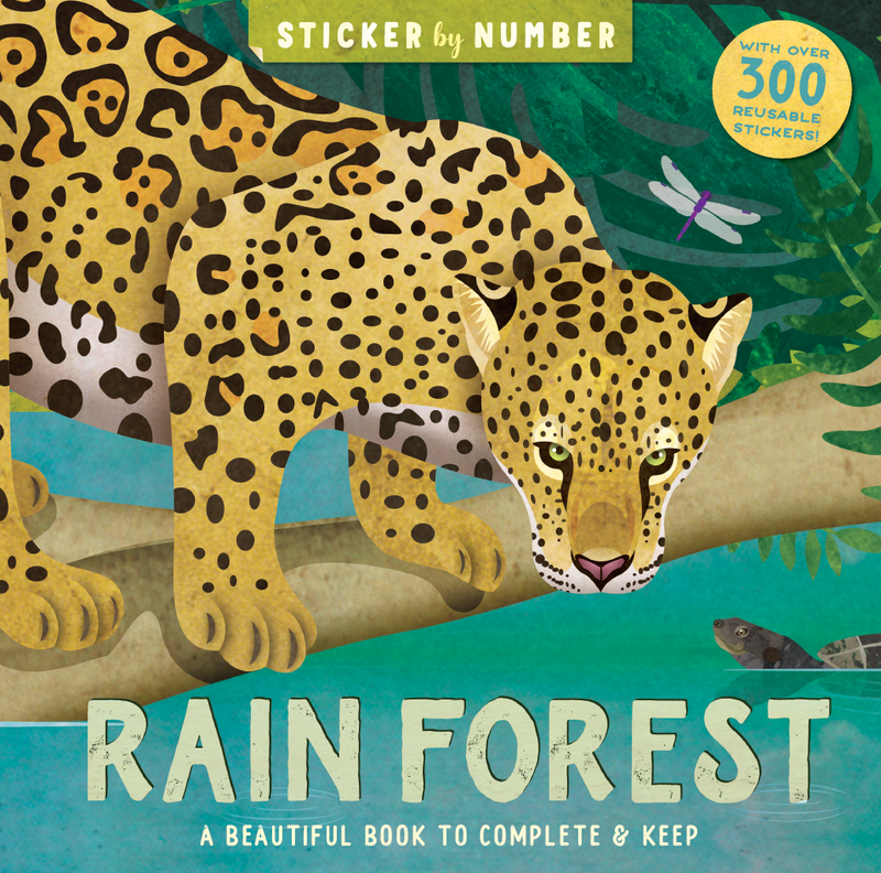Sticker by Number: Rain Forest cover