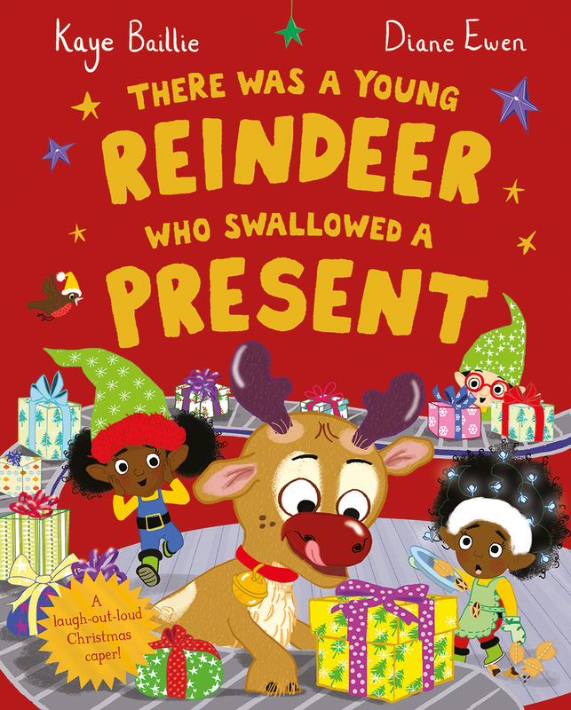 There Was a Young Reindeer Who Swallowed a Present cover
