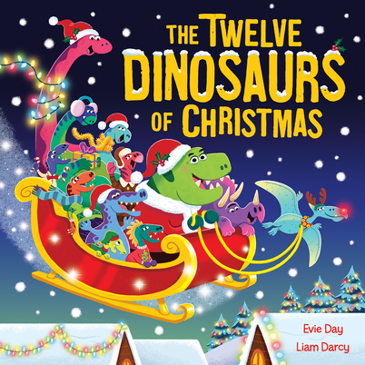 The Twelve Dinosaurs of Christmas cover