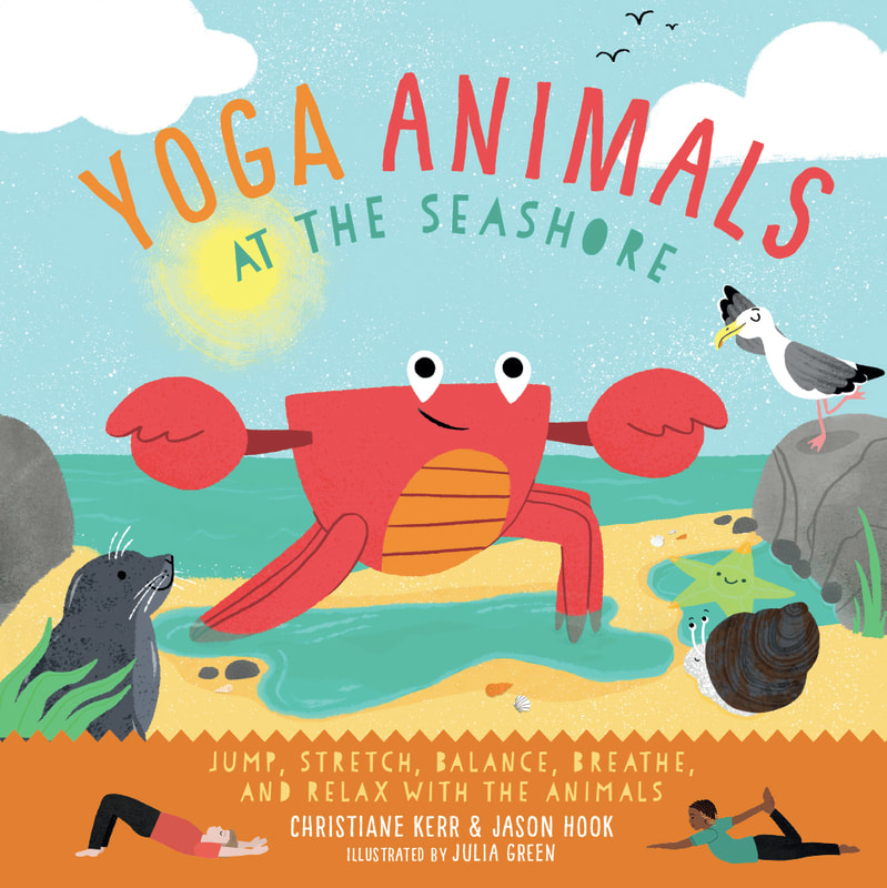 Yoga Animals at the Seashore cover