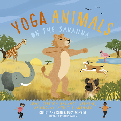 Yoga Animals On the Savanna cover